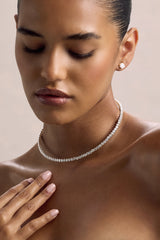 Luminara | Silver Diamante Necklace